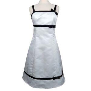 Jessica McClintock for Gunne Sax Vintage Satin Prom Formal Dress Women Size 9 10